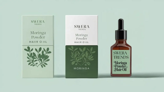 Swera Trends Moringa Powder Hair Oil – 100% Natural Nourishment & Strength 🌿✨ Swera Trends